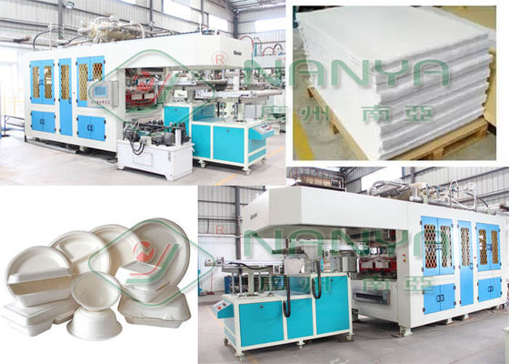 খাদ্য বক্স ধারক 120kw 1800pcs / এইচ সজ্জন ছাঁচনির্মাণ মেশিন