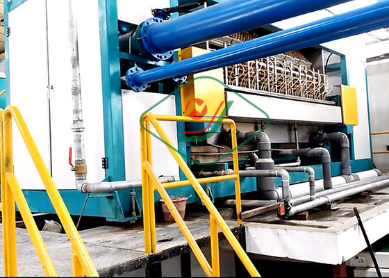 উচ্চ অটোমেশন রোটারি ডিম ট্র ফর্মিং মেশিন / ডিম কার্টন উত্পাদনের লাইন